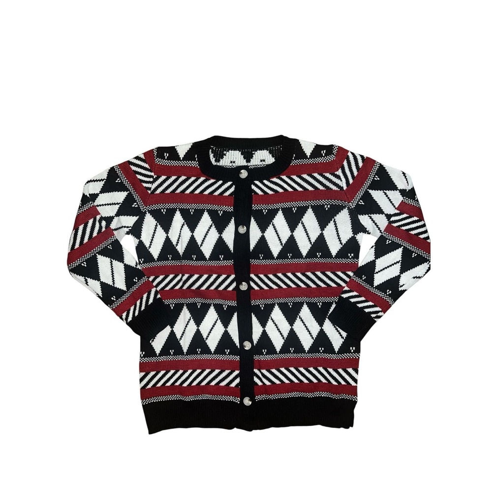 159.-   Women's knitted long-sleeve sweater cardigan.